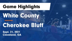 White County  vs Cherokee Bluff   Game Highlights - Sept. 21, 2021