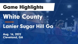 White County  vs Lanier  Sugar Hill Ga Game Highlights - Aug. 16, 2022