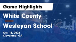 White County  vs Wesleyan School Game Highlights - Oct. 13, 2022