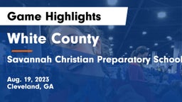 White County  vs Savannah Christian Preparatory School Game Highlights - Aug. 19, 2023