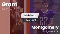 Matchup: Grant  vs. Montgomery  2017