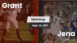 Matchup: Grant  vs. Jena  2017