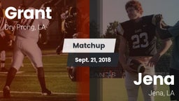 Matchup: Grant  vs. Jena  2018