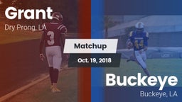 Matchup: Grant  vs. Buckeye  2018
