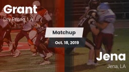 Matchup: Grant  vs. Jena  2019