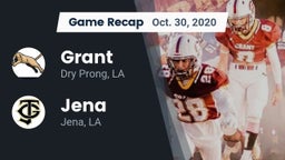 Recap: Grant  vs. Jena  2020