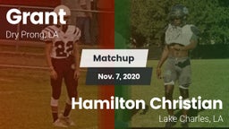 Matchup: Grant  vs. Hamilton Christian  2020