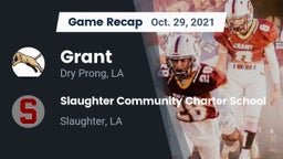 Recap: Grant  vs. Slaughter Community Charter School 2021