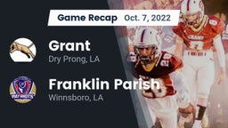Recap: Grant  vs. Franklin Parish  2022