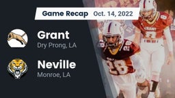 Recap: Grant  vs. Neville  2022