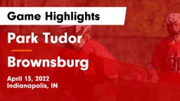Park Tudor  vs Brownsburg  Game Highlights - April 13, 2022