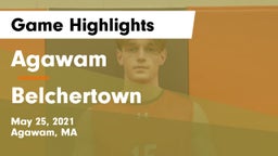 Agawam  vs Belchertown Game Highlights - May 25, 2021