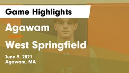 Agawam  vs West Springfield  Game Highlights - June 9, 2021