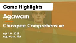 Agawam  vs Chicopee Comprehensive  Game Highlights - April 8, 2022