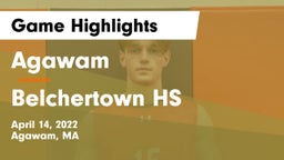 Agawam  vs Belchertown HS Game Highlights - April 14, 2022