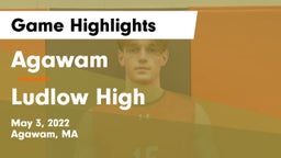 Agawam  vs Ludlow High Game Highlights - May 3, 2022