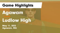 Agawam  vs Ludlow High Game Highlights - May 11, 2022