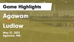 Agawam  vs Ludlow Game Highlights - May 27, 2022