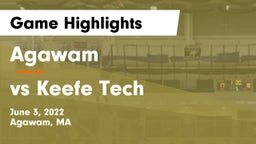 Agawam  vs vs Keefe Tech Game Highlights - June 3, 2022