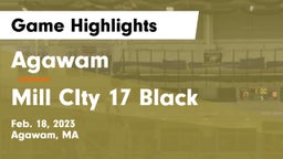 Agawam  vs Mill CIty 17 Black Game Highlights - Feb. 18, 2023