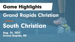 Grand Rapids Christian  vs South Christian  Game Highlights - Aug. 24, 2022