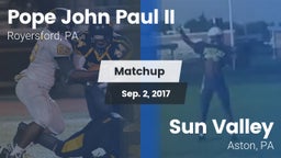 Matchup: Pope John Paul II vs. Sun Valley  2017