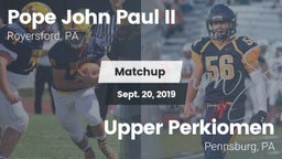 Matchup: Pope John Paul II vs. Upper Perkiomen  2019