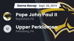 Recap: Pope John Paul II vs. Upper Perkiomen  2019