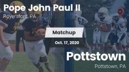 Matchup: Pope John Paul II vs. Pottstown  2020