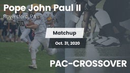 Matchup: Pope John Paul II vs. PAC-CROSSOVER 2020