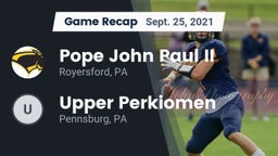 Recap: Pope John Paul II vs. Upper Perkiomen  2021