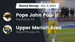 Recap: Pope John Paul II vs. Upper Merion Area  2021
