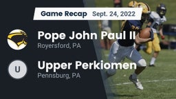Recap: Pope John Paul II vs. Upper Perkiomen  2022