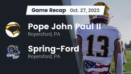 Recap: Pope John Paul II vs. Spring-Ford  2023