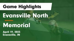 Evansville North  vs Memorial Game Highlights - April 19, 2023