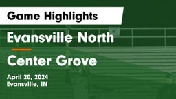 Evansville North  vs Center Grove Game Highlights - April 20, 2024