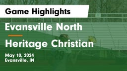 Evansville North  vs Heritage Christian Game Highlights - May 10, 2024