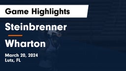 Steinbrenner  vs Wharton Game Highlights - March 20, 2024