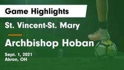 St. Vincent-St. Mary  vs Archbishop Hoban  Game Highlights - Sept. 1, 2021
