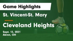 St. Vincent-St. Mary  vs Cleveland Heights Game Highlights - Sept. 13, 2021