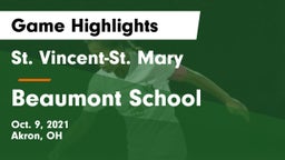 St. Vincent-St. Mary  vs Beaumont School Game Highlights - Oct. 9, 2021
