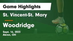 St. Vincent-St. Mary  vs Woodridge  Game Highlights - Sept. 16, 2023