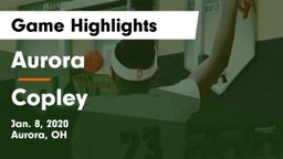 Aurora  vs Copley  Game Highlights - Jan. 8, 2020