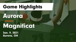 Aurora  vs Magnificat  Game Highlights - Jan. 9, 2021