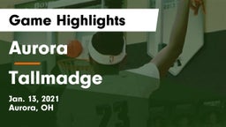 Aurora  vs Tallmadge  Game Highlights - Jan. 13, 2021