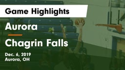 Aurora  vs Chagrin Falls  Game Highlights - Dec. 6, 2019