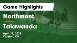 Northmont  vs Talawanda  Game Highlights - April 15, 2023