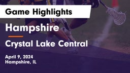 Hampshire  vs Crystal Lake Central  Game Highlights - April 9, 2024