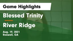 Blessed Trinity  vs River Ridge  Game Highlights - Aug. 19, 2021
