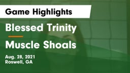 Blessed Trinity  vs Muscle Shoals  Game Highlights - Aug. 28, 2021